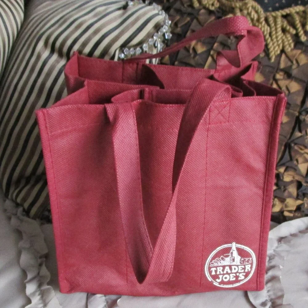 six bottle wine tote